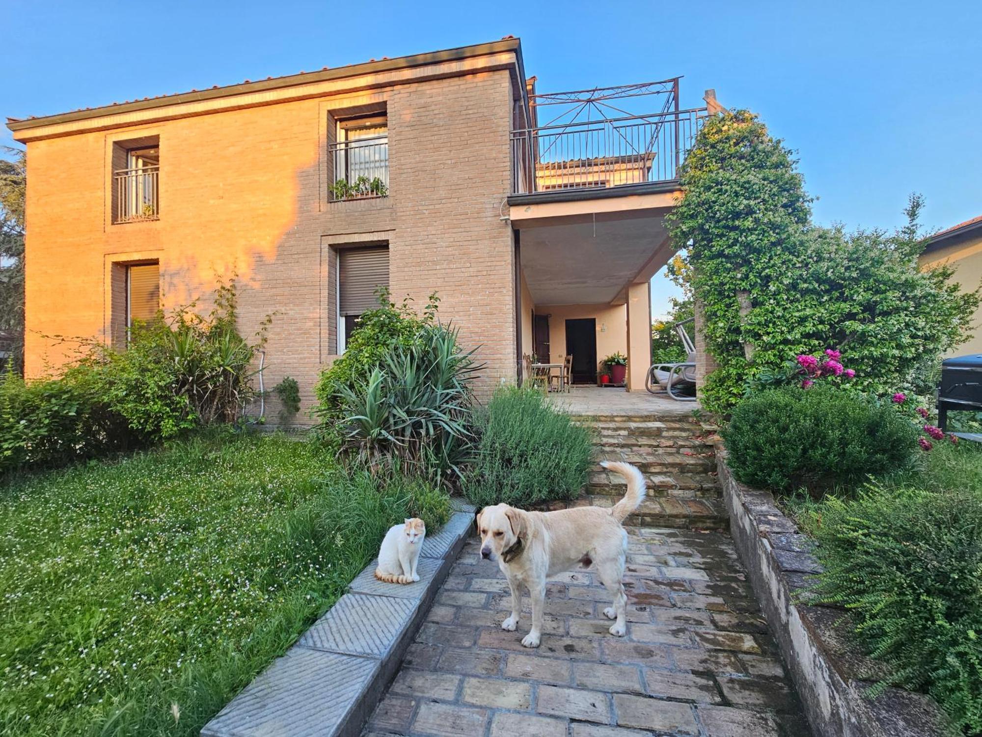 فيلا Casa Vincenzo 130 Mq Con Portico Ed Ingresso Esclusivo Dal Giardino Felino المظهر الخارجي الصورة